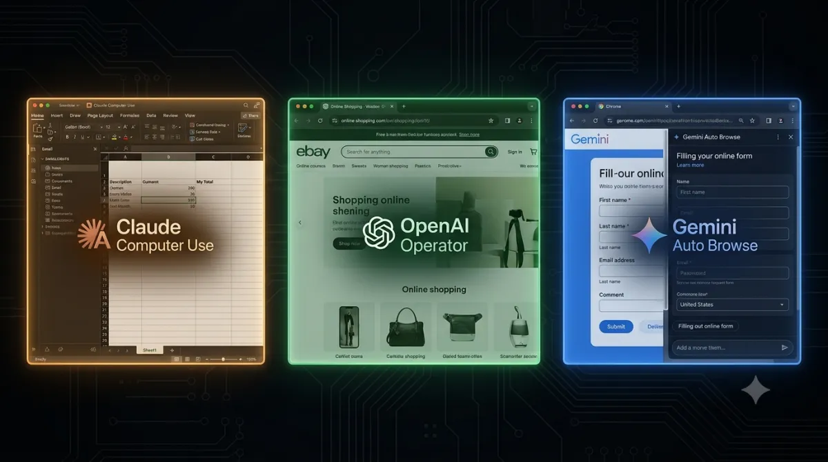 Claude Computer Use vs. OpenAI Operator vs. Gemini Browser Agent: The 2026 Showdown That Will Redefine How You Work 