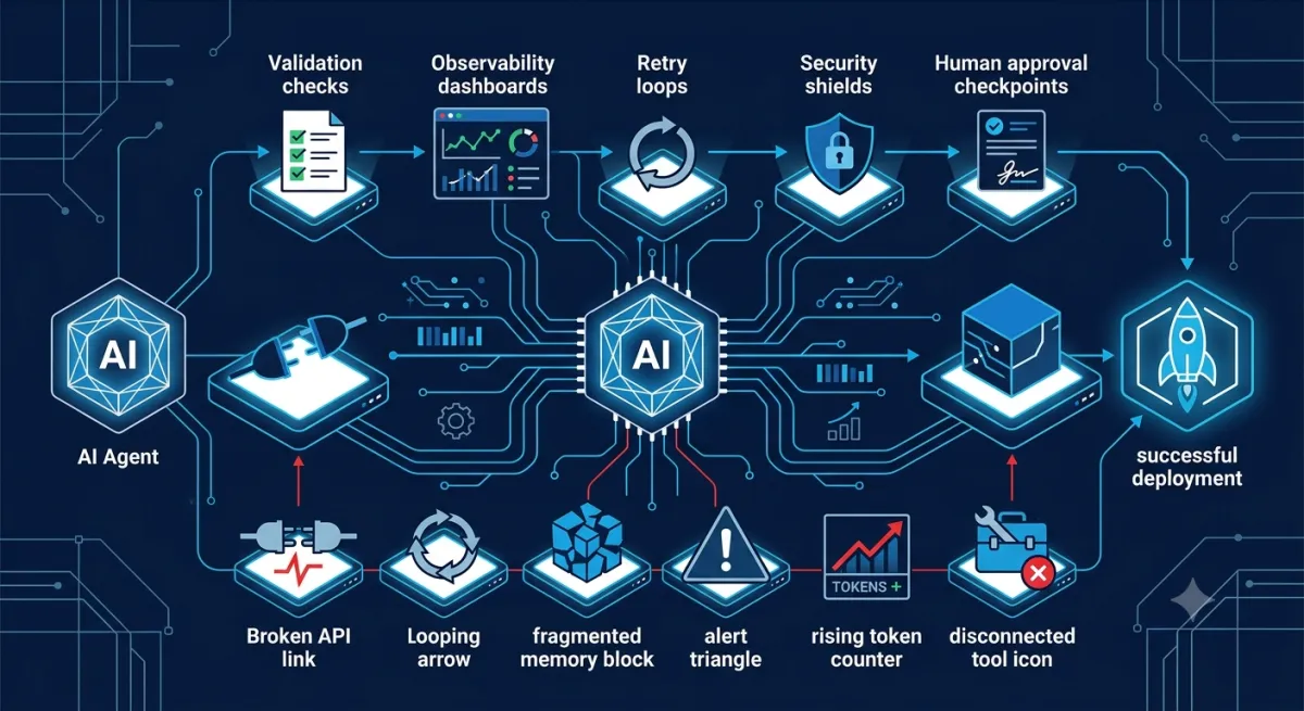 Why Most AI Agents Fail in Production (And How Engineering Teams Prevent It)