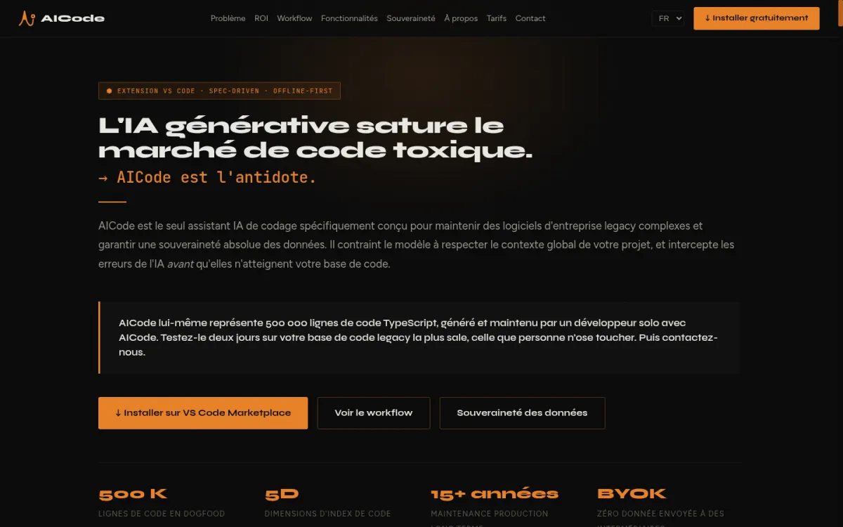 AICode screenshot