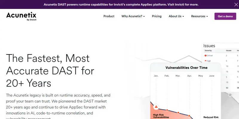 Acunetix AI screenshot
