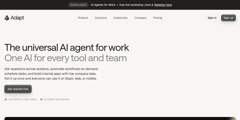 Adapt AI screenshot
