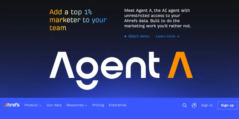 Ahrefs AI screenshot