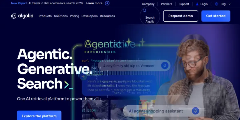 Algolia AI screenshot
