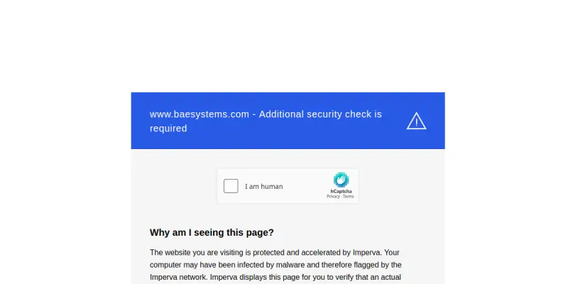 BAE Systems AI screenshot