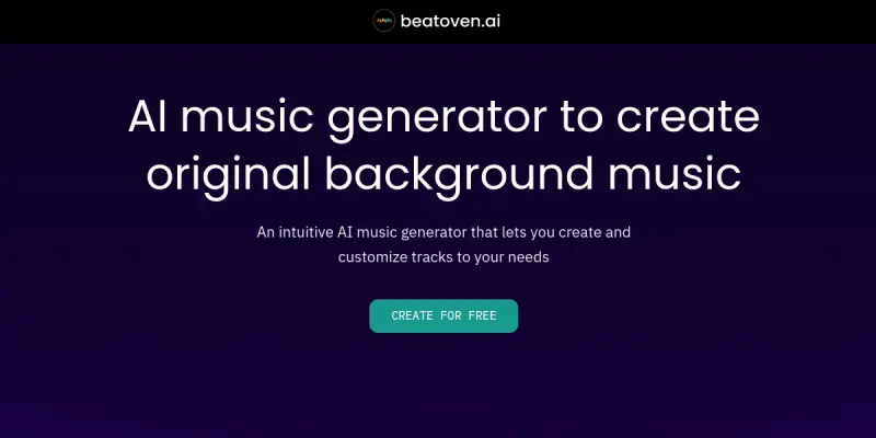 Beatoven.ai screenshot