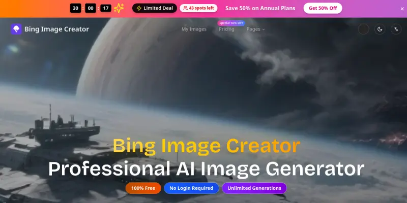 Bing Image Creator screenshot
