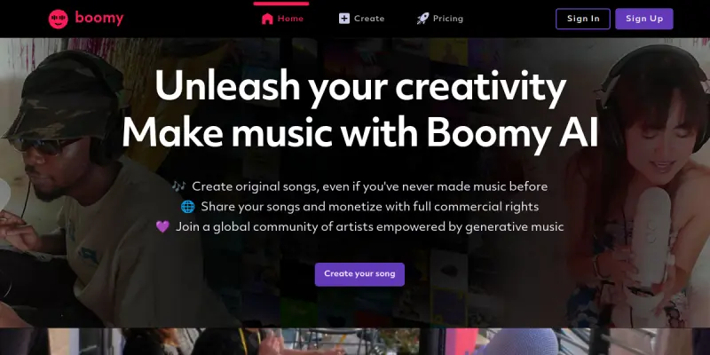Boomy screenshot