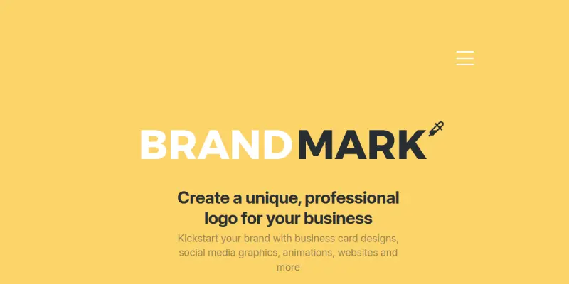Brandmark screenshot