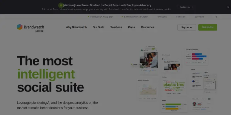 Brandwatch AI screenshot