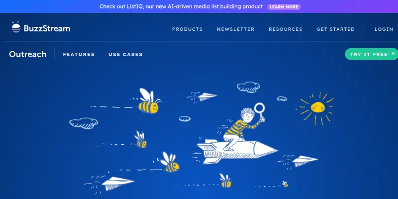 BuzzStream AI screenshot
