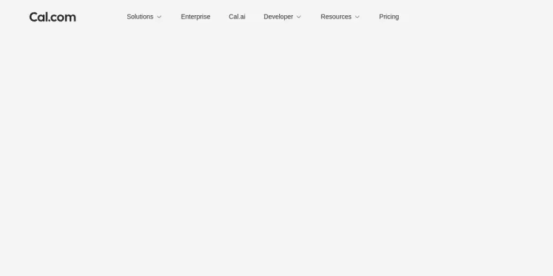 Cal.com AI screenshot