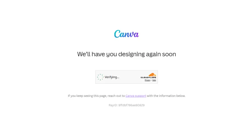 Canva AI screenshot