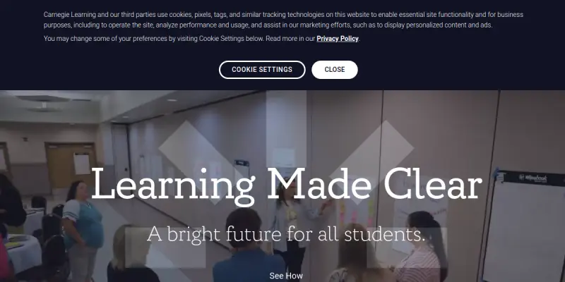 Carnegie Learning AI screenshot