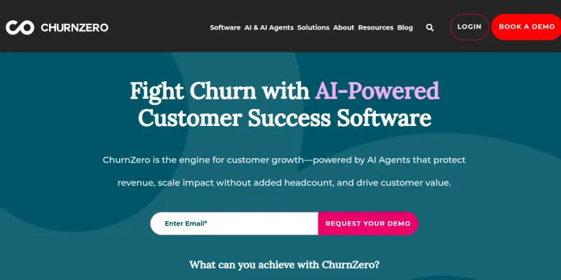 ChurnZero AI screenshot