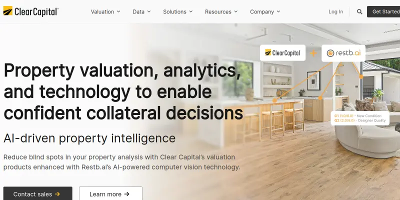 ClearCapital AI screenshot