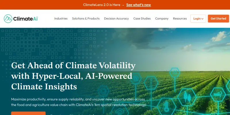 Climate AI screenshot