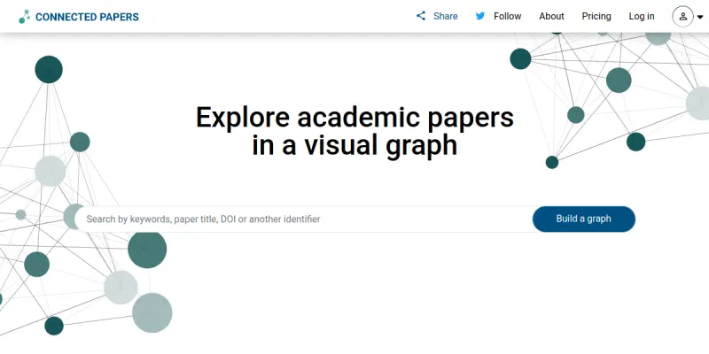 Connected Papers screenshot
