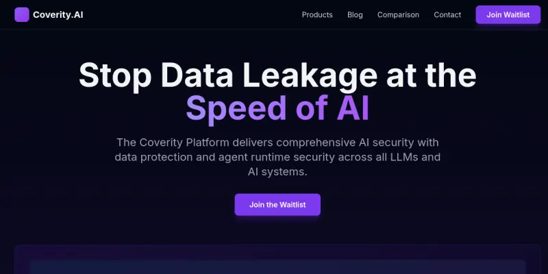 Coverity AI screenshot