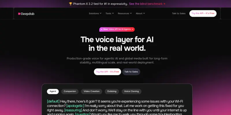Deepdub AI screenshot