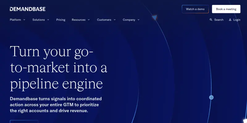Demandbase AI screenshot
