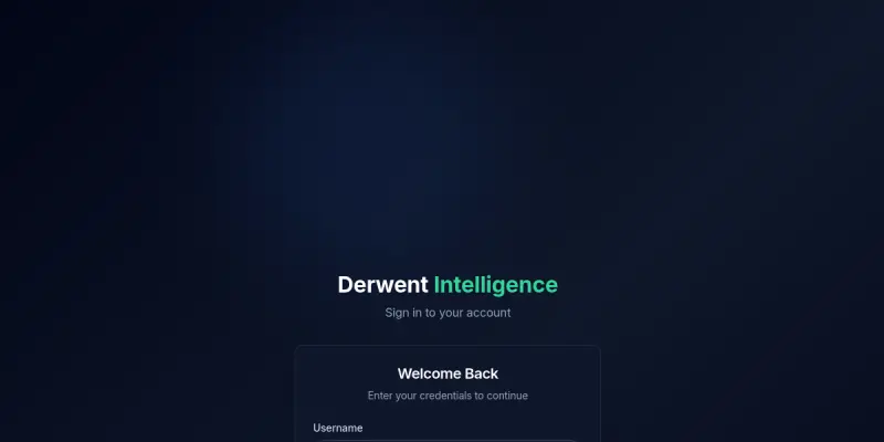 Derwent AI screenshot