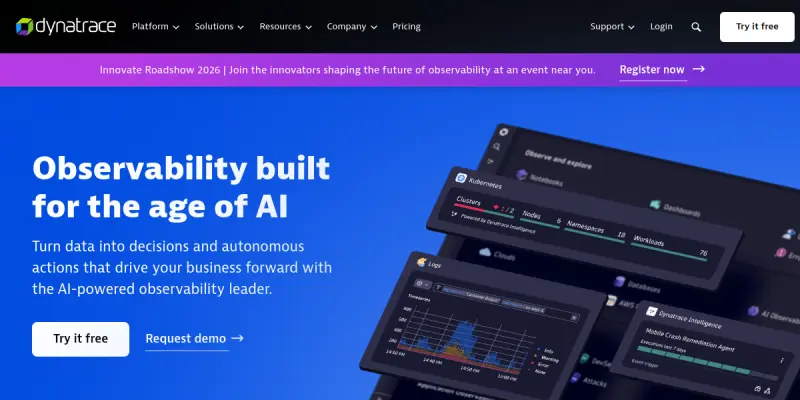 Dynatrace AI screenshot
