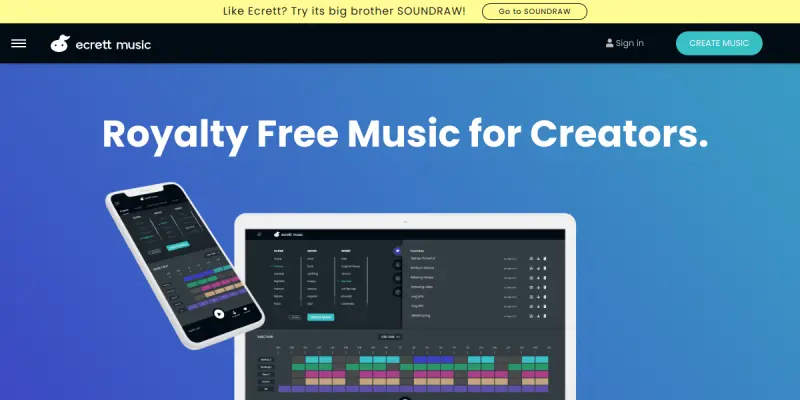 Ecrett Music screenshot