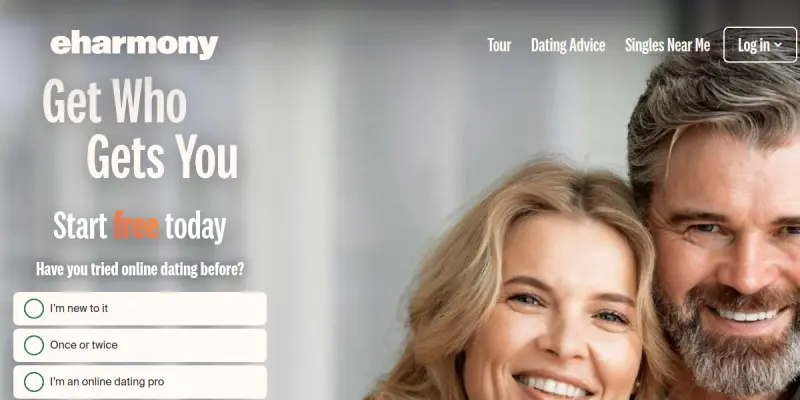 eHarmony AI screenshot