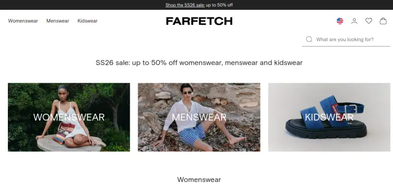 Farfetch AI screenshot