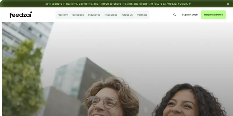 Feedzai screenshot
