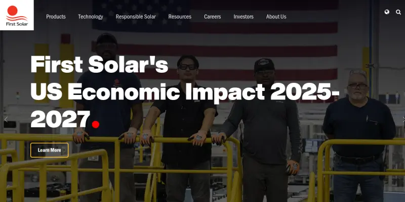 First Solar AI screenshot