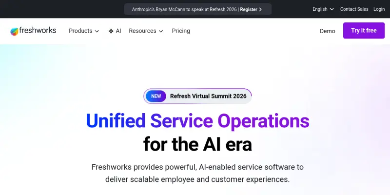 Freshdesk AI screenshot