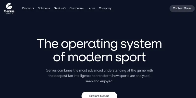 Genius Sports AI screenshot