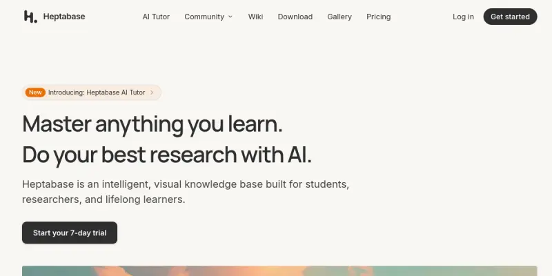 Heptabase AI screenshot