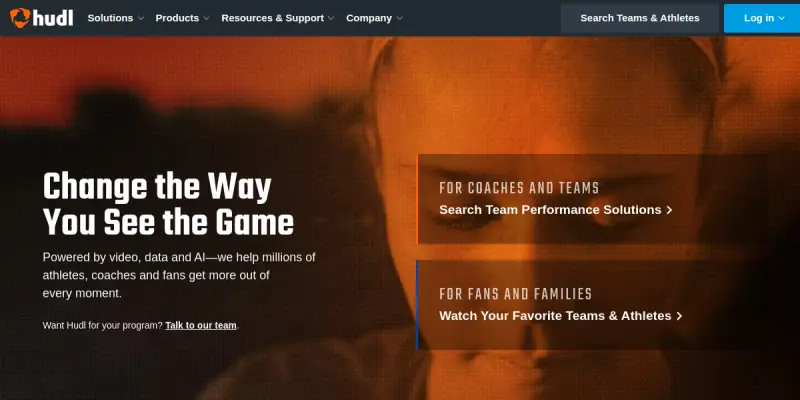 Hudl AI screenshot