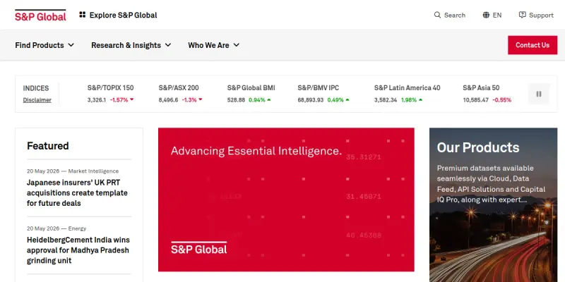 IHS Markit AI screenshot