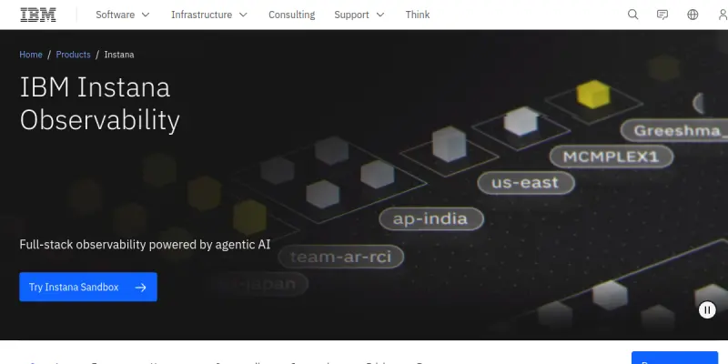 Instana AI screenshot
