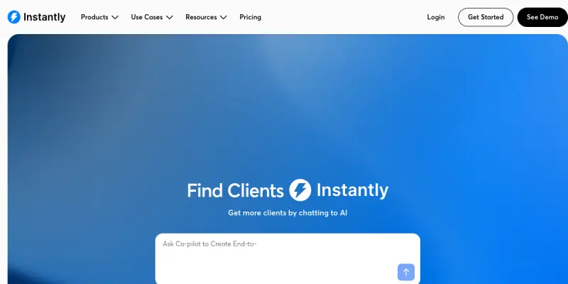Instantly AI screenshot
