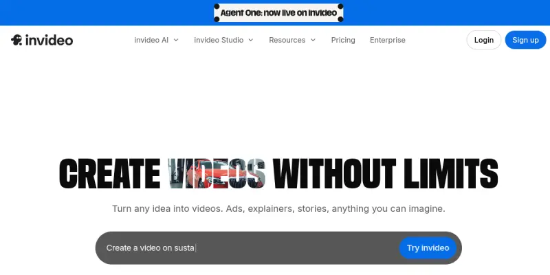 InVideo screenshot