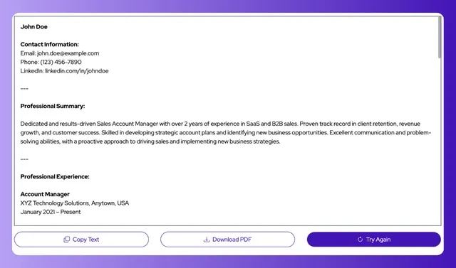 JobsAICopilot screenshot