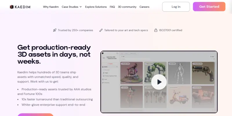 Kaedim screenshot