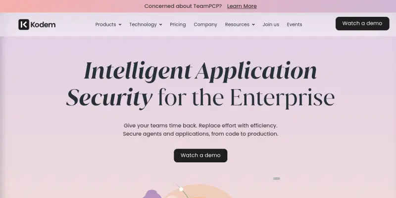 Kodem AI screenshot