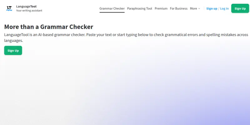 LanguageTool screenshot