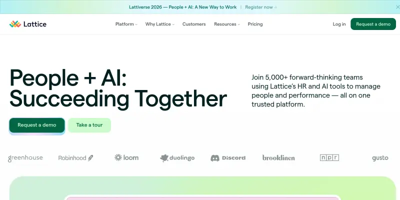 Lattice AI screenshot