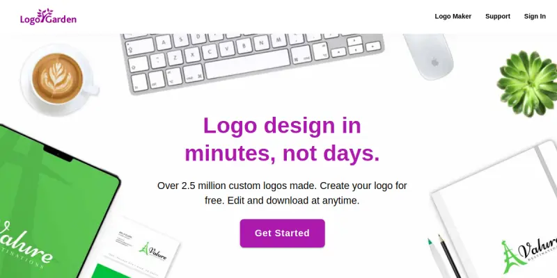 LogoGarden screenshot