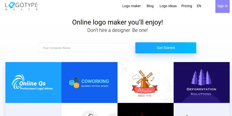 LogoTypeMaker screenshot