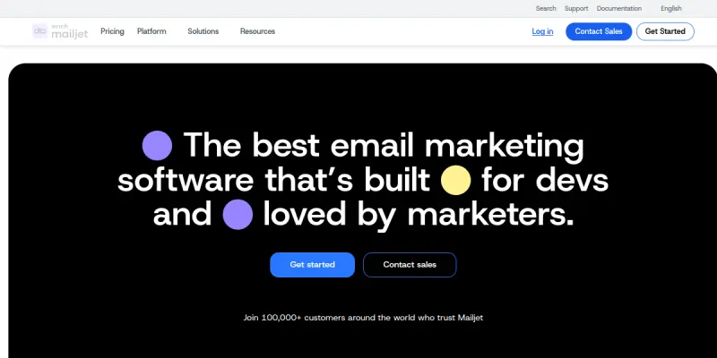 Mailjet AI screenshot