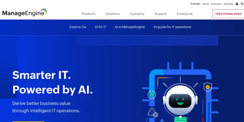 ManageEngine AI screenshot
