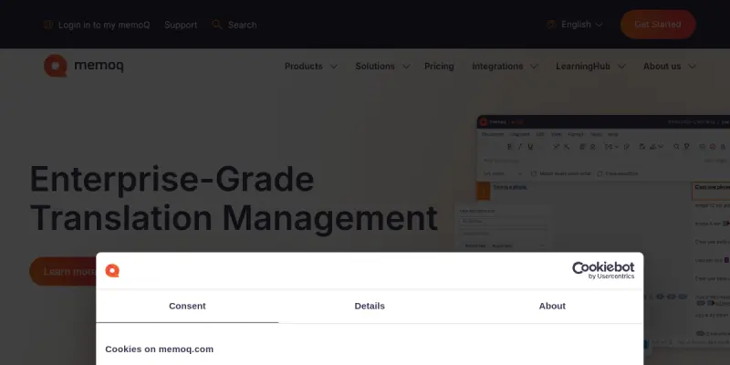 MemoQ AI screenshot
