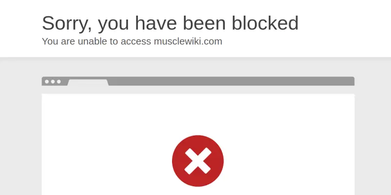 MuscleWiki AI screenshot